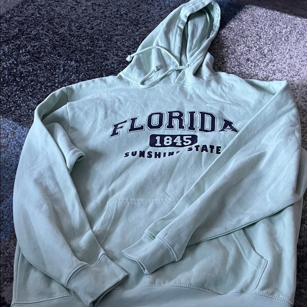 Mint Green Florida Hoodie